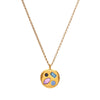Wholesale Women's Titanium Steel Geometric Necklace With Electroplating And Water Wave Chain