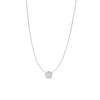 Wholesale Women's Titanium Steel Geometric Pendant Necklace With Bamboo Chain Electroplated Simple Light Luxury Style