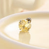 Wholesale Women's Titanium Steel Inlaid Zircon Geometric Sweet Style Handheld Flower Cut Eightsided Ear Nail