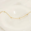 Wholesale Women's 316L Stainless Steel 18K Gold Geometric Zircon Bracelet Light Luxury Small Fresh Style