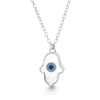 Wholesale Women's Titanium Steel 18K Real Gold Plated Jewelry Devil's Eye Animals Zodiac Pendant Necklace