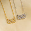 Wholesale Women's Titanium Steel Ochain Light Luxury Pendant Necklace With Letters Numbers Text Electroplating