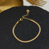 Wholesale Women's Titanium Steel Snake Bone Chain Blade Necklace With Geometric Pattern And Electroplating Ins Cold Style