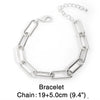 Wholesale Women's Titanium Steel Snake Bone Chain Hip Hop Cuban Necklace With Geometric Design And Gold Inlaid
