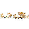 Wholesale Women's Titanium Steel Snakeshaped Geometric Open Ring With Electroplating