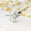 Wholesale Women's Titanium Steel Star Zircon Inlaid Ear Bone Nails