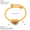 Wholesale Women's Titanium Steel Zirconia Ring With Heart Star Geometric Shapes