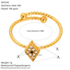 Wholesale Women's Titanium Steel Zirconia Ring With Heart Star Geometric Shapes
