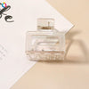 Wholesale Women's Transparent Electroplated Hair Grab Twist Cross Hairpin Hair Accessories