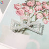 Wholesale Women's Transparent Electroplated Hair Grab Twist Cross Hairpin Hair Accessories