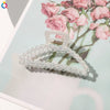 Wholesale Women's Transparent Electroplated Hair Grab Twist Cross Hairpin Hair Accessories