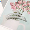 Wholesale Women's Transparent Electroplated Hair Grab Twist Cross Hairpin Hair Accessories