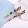 Wholesale Women's Trendy Round Deniershaped Multicolor Zinc Alloy Hairpin Clip