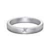 Wholesale Women's Valentine's Day Ring 925 Sterling Silver Geometric Frosted Wiredrawing Microinlaid Zircon Electroplated Ring
