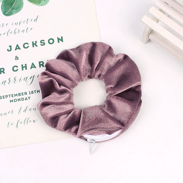 Wholesale Women's Velvet Cloth Purely Handmade Pig Intestine Hair Ring