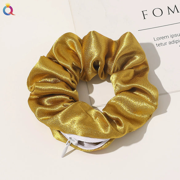 Wholesale Women's Velvet Cloth Purely Handmade Pig Intestine Hair Ring
