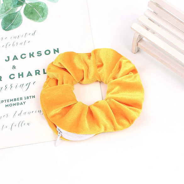 Wholesale Women's Velvet Cloth Purely Handmade Pig Intestine Hair Ring