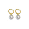 Wholesale Women's Vintage Elegant Water Drop Shape Zinc Alloy Earrings With Electroplating Treatment Light Luxury Style
