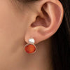 Wholesale Women's Vintage Geometric Alloy Earrings With Electroplating Treatment