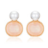 Wholesale Women's Vintage Geometric Alloy Earrings With Electroplating Treatment