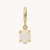 Wholesale Women's Vintage Geometric Copper Pendant With Mixed Gemstone Inlay And 18K Gold Vacuum Furnace Plating December Birthstone Design