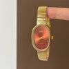 Wholesale Women's Vintage Snakeshaped Chain Watch With Alloy Case And Metal Strap