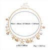 Wholesale Women's Vintage Tassel Faux Pearl Starfish Zinc Alloy Waist Chain