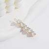 Wholesale Women's Zinc Alloy Cute Inlay Hairpin Frog Clip Jewelry