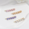 Wholesale Women's Zinc Alloy Cute Inlay Hairpin Frog Clip Jewelry