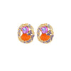 Wholesale Women's Zinc Alloy Fashion French Enamel Animal Geometric Pattern Diamond Set Butterfly Earrings