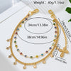 Wholesale Women's Zinc Alloy Fivepointed Star Pendant Tassel Street Punk Waist Chain