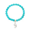 Wholesale Women's Zinc Alloy Geometric Beaded Cross Bracelet With Electroplating Jewelry