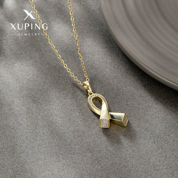 Wholesale Women's Zinc Alloy Geometric Collarbone Necklace With 14K Gold Plated Electroplating Design