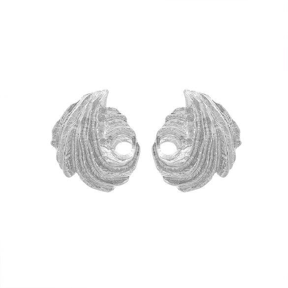 Wholesale Women's Zinc Alloy Geometric Screwshaped Wings Hollowout Electroplated Earrings