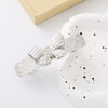 Wholesale Women's Zinc Alloy Hollow Metal Bow Spring Clip Hairpin With Electroplating And Baroque Style And Rhinestones