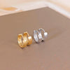 Wholesale Women's Zinc Alloy Light Luxury Style Electroplated Earrings