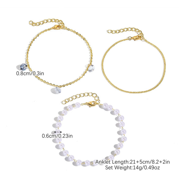 Wholesale Women's Zinc Alloy Multilayer Bracelet Retro Simple Style With Heart And Geometric Patterns Electroplated