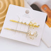 Wholesale Women's Zinc Alloy Side Bangs Clip With Butterfly Design Heavy Industry Fairy Style