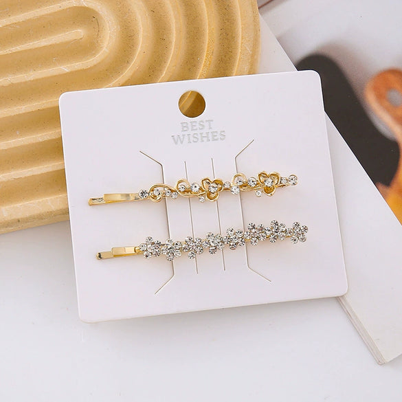 Wholesale Women's Zinc Alloy Side Bangs Clip With Butterfly Design Heavy Industry Fairy Style