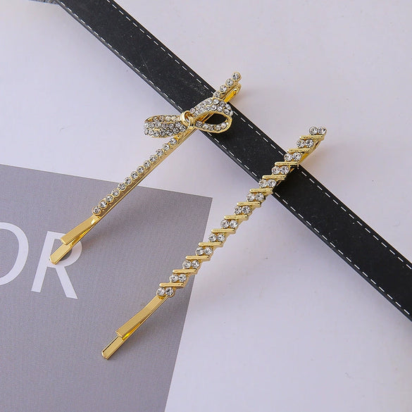 Wholesale Women's Zinc Alloy Side Bangs Clip With Butterfly Design Heavy Industry Fairy Style