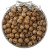Wholesale Wood Beaded Accessories Chicken Wings Style Round Green Sandalwood Beads For Bracelet Necklace