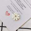 Wholesale Wood Candy Color Flower Earrings Jewelry Accessories