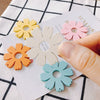 Wholesale Wood Candy Color Flower Earrings Jewelry Accessories