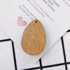 Wholesale Wood Earrings Simple Fashion Triangle Round Jewelry Accessories