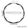 Wholesale Wooden Bead Necklace Geometric Bohemian Retro Handmade Men's