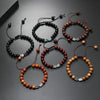 Wholesale Wooden Beaded Bracelet Geometric Style Pure Handmade Unisex