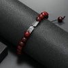 Wholesale Wooden Beaded Bracelet Geometric Style Pure Handmade Unisex