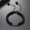 Wholesale Wooden Beaded Bracelet Geometric Style Pure Handmade Unisex
