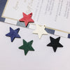 Wholesale Wooden Fivepointed Star Earrings Jewelry Accessories Handmade