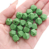 Wholesale Wooden Geometric Octagonal Beads As Handmade Bracelet Necklace Pendant Accessories